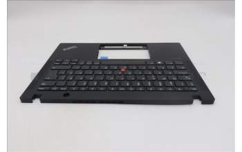 Lenovo 5M11M03004 C-Cover with keyboard, Swedish/Finnish, Black, UK