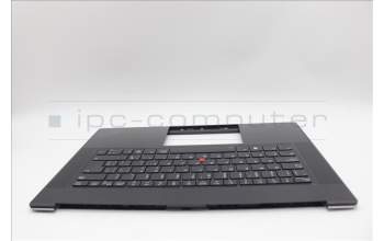 Lenovo 5M11M05808 MECH_ASM KBD BZL,WL,FPR,BK,SRX,FRA/ENG