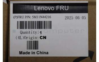 Lenovo 5M11N44216 MECH_ASM,without Camera/MIC