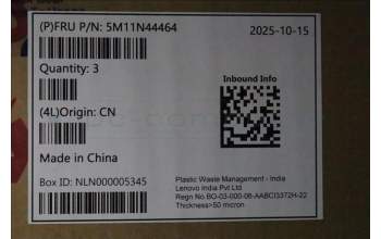 Lenovo 5M11N44464 Mechw/o FrontBezelAsm,TC 08IAS