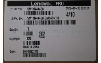 Lenovo 5M11N44468 FRU,MECH_ASM,RTX5060 retainer