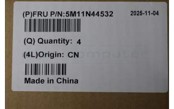 Lenovo 5M11N44532 MECH_ASM, Stiffener with pads