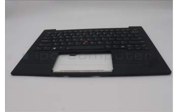Lenovo 5M11N61125 C-Cover with keyboard,USA English,Deep Black,FingerPrint Reader,WLAN