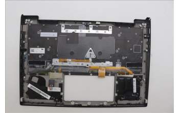 Lenovo 5M11N61135 C-Cover with keyboard, Italian, Deep Black, FingerPrint Reader, WLAN, UK