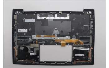 Lenovo 5M11N61209 C-Cover with keyboard, Italian, Deep Black, FingerPrint Reader, WWAN, UK