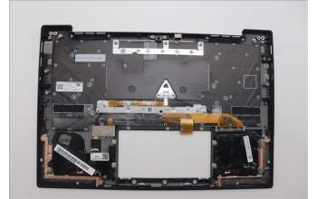 Lenovo 5M11N61214 C-Cover with keyboard, Norwegian, Deep Black, FingerPrint Reader, WWAN, UK