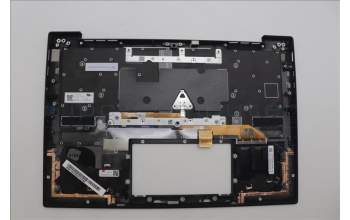 Lenovo 5M11N61224 C-Cover with keyboard, Turkish, Deep Black, FingerPrint Reader, WWAN, UK