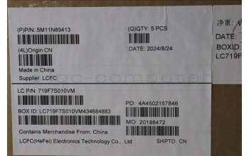 LENOVO 5M11N89413 Keyb X13 G5 US/I - WL - BL