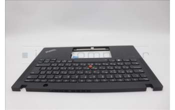 Lenovo 5M11N89509 C-Cover with keyboard, Bulgarian, Black, Backlight, WWAN, UK