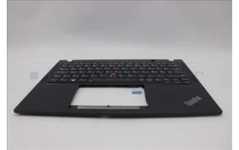 Lenovo 5M11N89518 C-Cover with keyboard, Danish, Black, Backlight, WWAN, UK