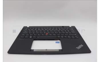 Lenovo 5M11N89524 C-Cover with keyboard, Estonian, Black, Backlight, WWAN, UK