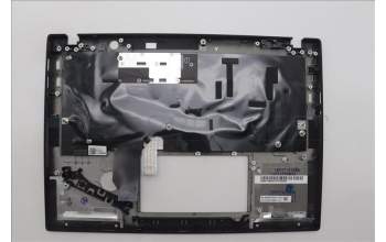 Lenovo 5M11N89527 C-Cover with keyboard, US English Euro, Black, Backlight, WWAN, US