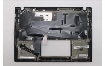 Lenovo 5M11N89537 C-Cover with keyboard, German, Black, Backlight, WWAN, UK