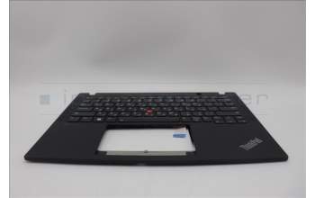 Lenovo 5M11N89542 C-Cover with keyboard, Hebrew, Black, Backlight, WWAN, US