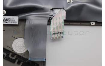 Lenovo 5M11N89578 C-Cover with keyboard, Slovenian, Black, Backlight, WWAN, UK