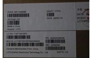 Lenovo 5M11N89586 C-Cover with keyboard, Switzerland, Black, Backlight, WWAN, UK