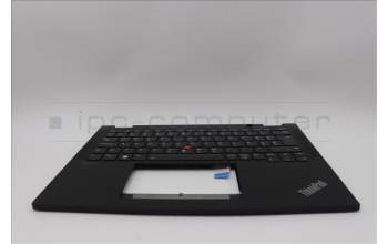 Lenovo 5M11N93102 C-Cover with keyboard, Slovenian, Black, Backlight, UK