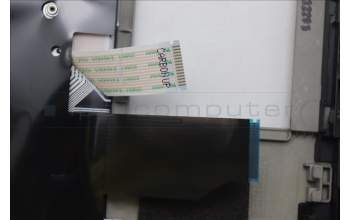 Lenovo 5M11N93186 C-Cover with keyboard, Italian, Black, Backlight, WWAN, UK