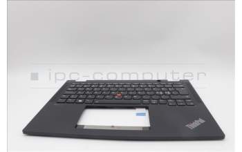 Lenovo 5M11N93203 C-Cover with keyboard,Nordic,Black,Backlight,WWAN