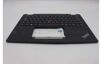 Lenovo 5M11N93207 C-Cover with keyboard, Portuguese, Black, Backlight, WWAN, UK
