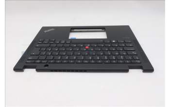 Lenovo 5M11N93220 C-Cover with keyboard, Swedish/Finnish, Black, Backlight, WWAN, UK