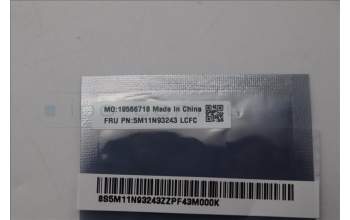 Lenovo 5M11N93243 Power Button,W/Fingerprint Reader,Arctic Grey