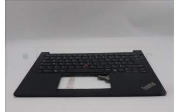 Lenovo 5M11N93268 C-Cover with keyboard, French, Black, US