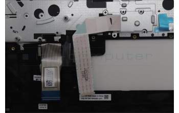 Lenovo 5M11N93290 C-Cover with keyboard, Italian, Black, UK