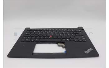 Lenovo 5M11N93298 C-Cover with keyboard, Portuguese, Black, UK