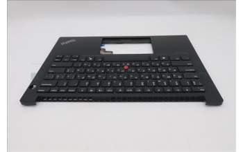 Lenovo 5M11N94151 C-Cover with keyboard, Ukraine, Black, US