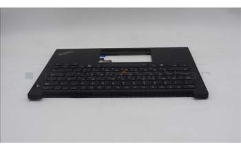 Lenovo 5M11N94196 C-Cover with keyboard, Hebrew, Black, Backlight, US