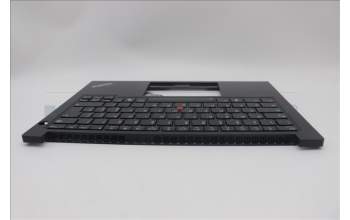 Lenovo 5M11N94199 C-Cover with keyboard, Italian, Black, Backlight, UK