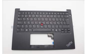 Lenovo 5M11N94223 C-Cover with keyboard, Swedish/Finnish, Black, Backlight, UK