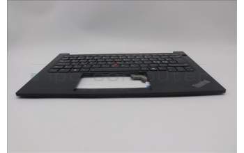 Lenovo 5M11N94227 C-Cover with keyboard, Nordic, Black, Backlight, UK