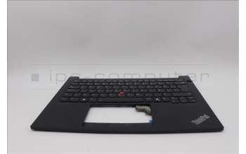 Lenovo 5M11N94247 C-Cover with keyboard, Icelandic, Black, Backlight, UK
