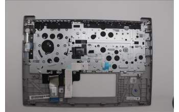Lenovo 5M11N96239 C-Cover with keyboard, US English Euro, Arctic Grey, Backlight, US