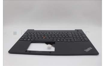 Lenovo 5M11N96538 C-Cover with keyboard, French, Black, US