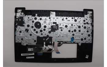 Lenovo 5M11N96592 C-Cover with keyboard, Bulgarian, Black, UK