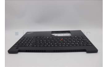 Lenovo 5M11N99118 C-Cover with keyboard, Danish, Black, Backlight, UK
