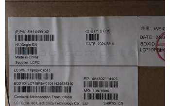 Lenovo 5M11N99142 MECH_ASM FRU KBD CCV GRE BL(LTN) US BK