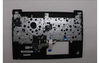 Lenovo 5M11N99151 C-Cover with keyboard, Hebrew, Black, Backlight, US