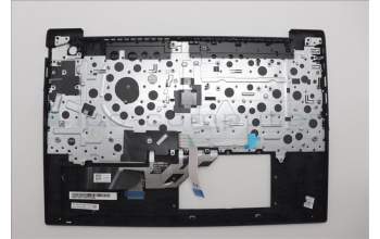 Lenovo 5M11N99177 C-Cover with keyboard, Russian, Black, Backlight, US