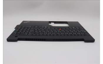 Lenovo 5M11N99181 C-Cover with keyboard, Czech Slovakian, Black, Backlight, UK