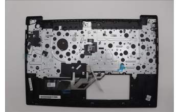 Lenovo 5M11N99183 C-Cover with keyboard, Czech Slovakian, Black, Backlight, UK