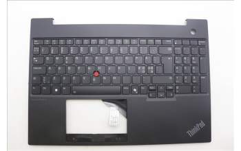 Lenovo 5M11N99200 C-Cover with keyboard, Nordic, Black, Backlight, UK