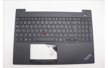 Lenovo 5M11N99206 C-Cover with keyboard, Switzerland, Black, Backlight, UK
