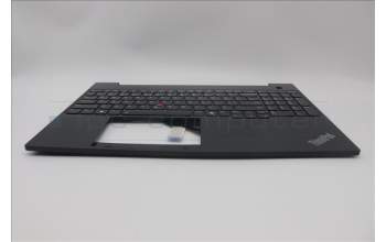 Lenovo 5M11N99223 C-Cover with keyboard, US English Euro, Black, Backlight, US