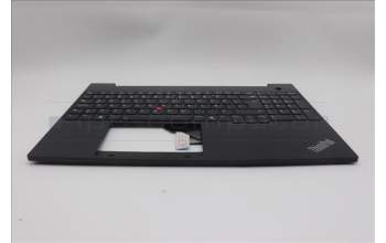 Lenovo 5M11N99229 C-Cover with keyboard, Icelandic, Black, Backlight, UK