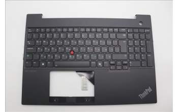 Lenovo 5M11N99235 C-Cover with keyboard, Bulgarian, Black, Backlight, UK