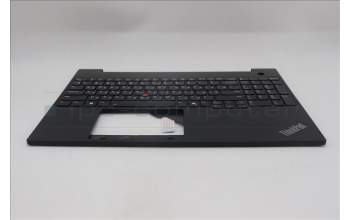 Lenovo 5M11N99285 C-Cover with keyboard, Ukraine, Black, Backlight, US